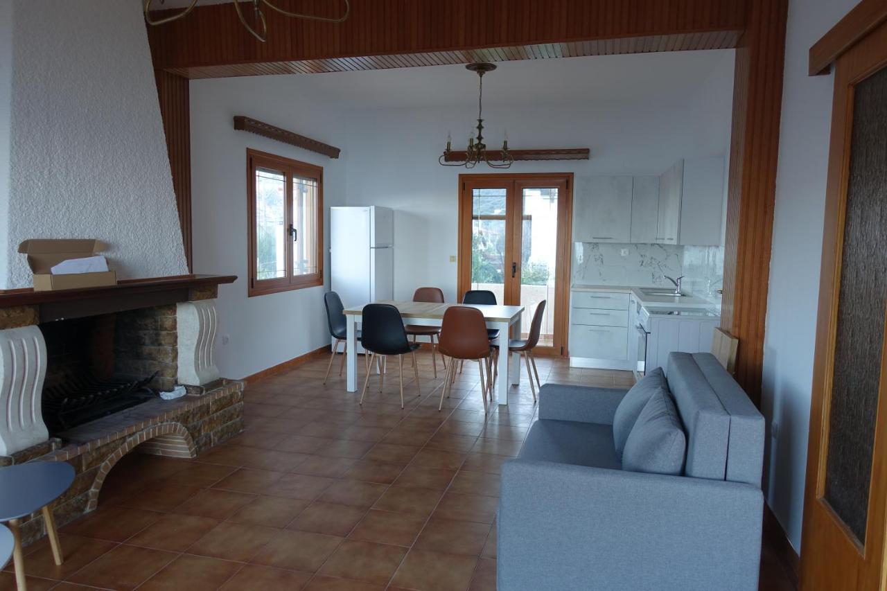 Villa In Kalloni Direkt Am Meer, Tolle Aussicht Zewnętrze zdjęcie