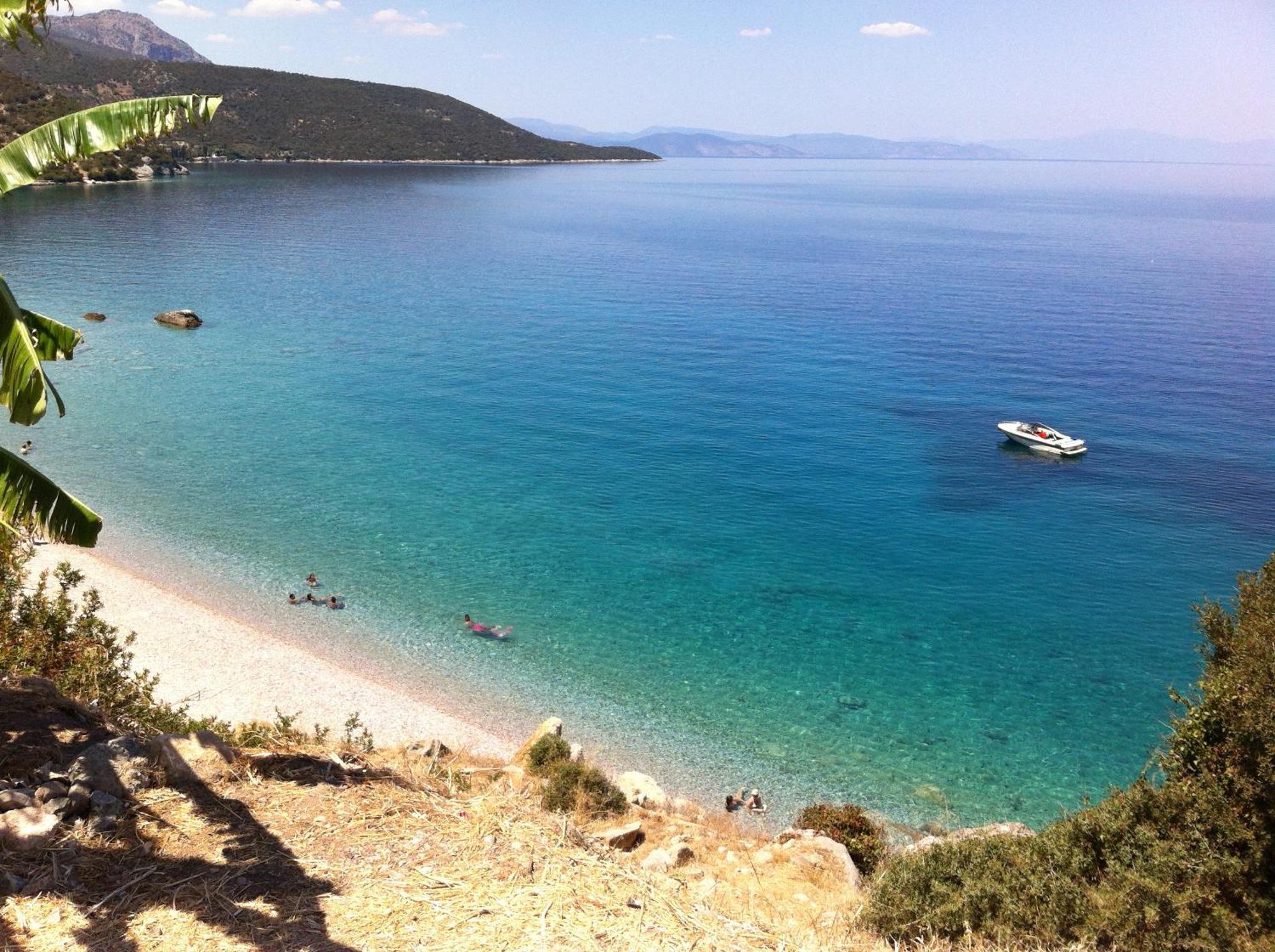 Villa In Kalloni Direkt Am Meer, Tolle Aussicht Zewnętrze zdjęcie