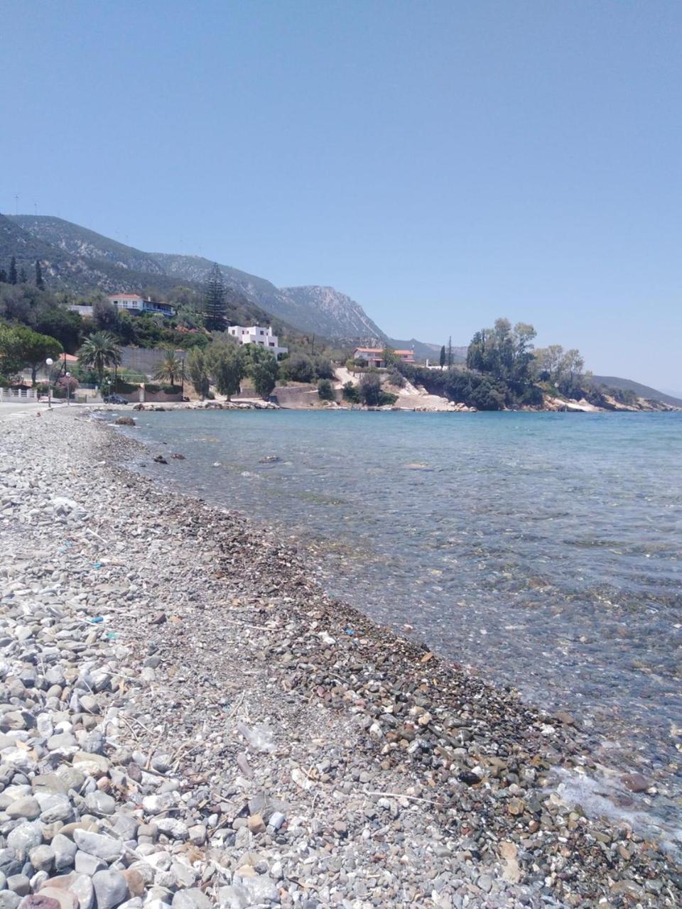 Villa In Kalloni Direkt Am Meer, Tolle Aussicht Zewnętrze zdjęcie